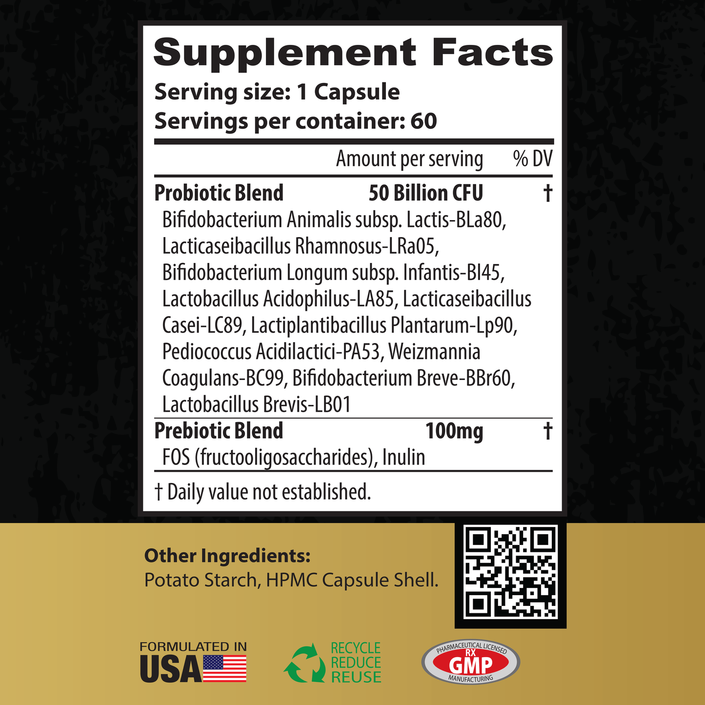 2-MONTH PROBIOTICS 50 BILLION